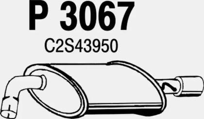 Fenno P3067 Schalldaempfer