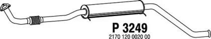 Fenno P3249 Muffler assy front Fenno P3249 Muffler assy front