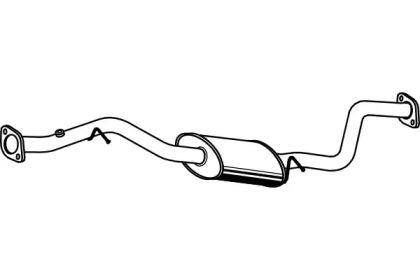 Fenno P3423 Muffler assy front Fenno P3423 Muffler assy front