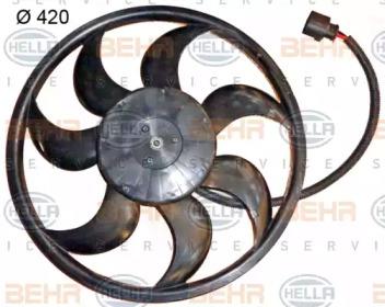 Hella 8EW 351 150-334 Fan and motor assy Hella 8EW 351 150-334 Fan and motor assy