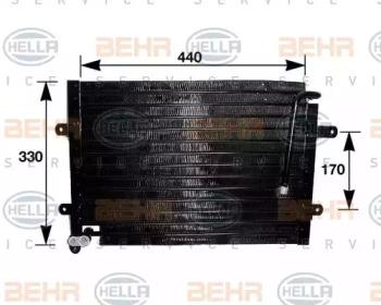 Hella 8FC 351 036-471 Конденсер