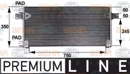 Hella 8FC 351 300-121 Конденсер