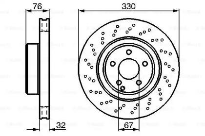 Bosch 0 986 478 470 Brake disc Bosch 0 986 478 470 Brake disc
