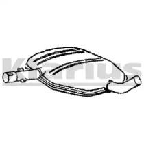 Klarius VW218P Muffler assy front