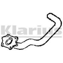 Klarius VW505T Exhaust pipe