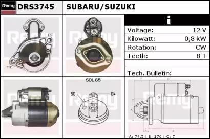 Remy DRS3745 Starter