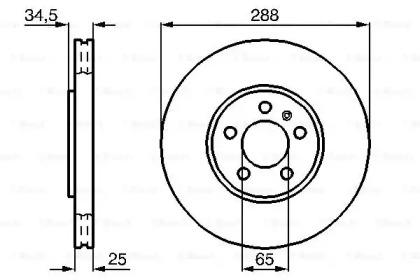 Bosch 0 986 478 867 Brake disc Bosch 0 986 478 867 Brake disc