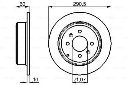 Bosch 0 986 478 877 Brake disc Bosch 0 986 478 877 Brake disc