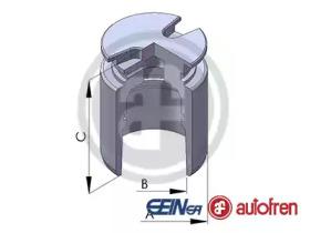 Autofren D02554 Piston assy caliper