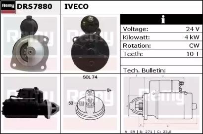 Remy DRS7880 Starter
