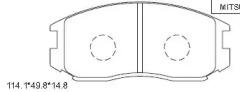 Asimco KD4718 Brake pads Asimco KD4718 Brake pads