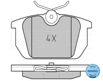 Meyle 025 211 0314 Brake pads Meyle 025 211 0314 Brake pads