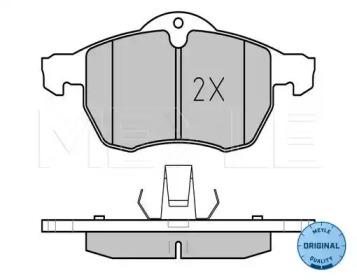 Meyle 0252305719W Колодки гальмівні Meyle 0252305719W Колодки гальмівні