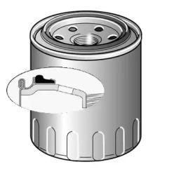 Purflux LS489A Oil filter