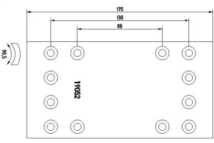 Textar 1905203 Колодки гальмівні Textar 1905203 Колодки гальмівні
