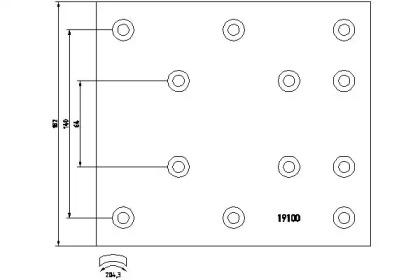 Textar 19100 Brake pads Textar 19100 Brake pads