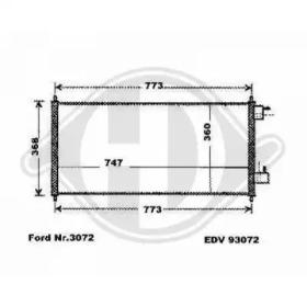 Diederichs 8145460 Конденсер Diederichs 8145460 Конденсер