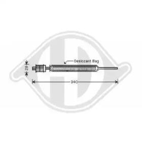 Diederichs 8180610 Осушувач кондиціонера