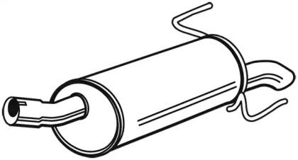 Walker 23154 Schalldaempfer Walker 23154 Schalldaempfer