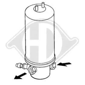 Diederichs 8220301 Receiver tank air conditioner Diederichs 8220301 Receiver tank air conditioner