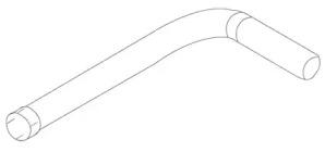 Dinex 47547 Exhaust pipe Dinex 47547 Exhaust pipe