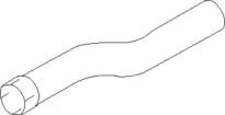 Dinex 47548 Exhaust pipe Dinex 47548 Exhaust pipe