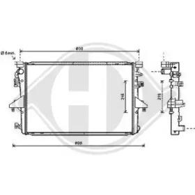 Diederichs 8227205 Радіатор