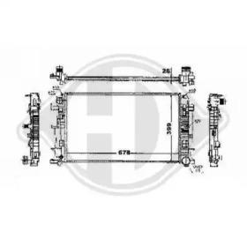 Diederichs 8228103 Радіатор Diederichs 8228103 Радіатор