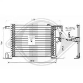 Diederichs 8261204 Випаровувач кондиціонера Diederichs 8261204 Випаровувач кондиціонера