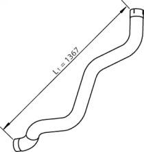 Dinex 47683 Exhaust pipe
