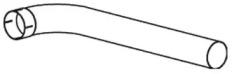 Dinex 48225 Exhaust pipe Dinex 48225 Exhaust pipe