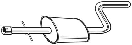 Walker 23472 Muffler assy front Walker 23472 Muffler assy front