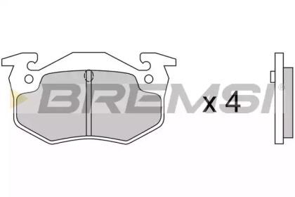 Bremsi BP2217 Brake pads Bremsi BP2217 Brake pads