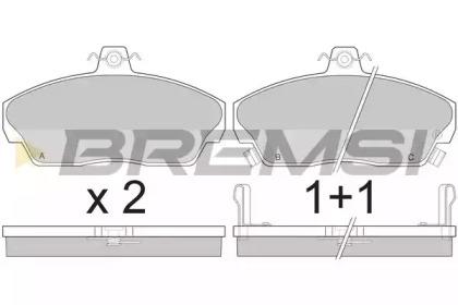 Bremsi BP2502 Brake pads