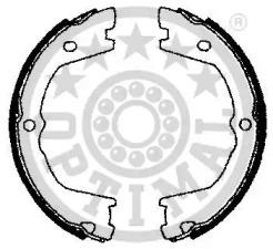 Optimal BB-7224 Колодки тормозные Optimal BB-7224 Колодки тормозные