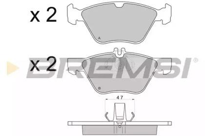 Bremsi BP2695 Brake pads Bremsi BP2695 Brake pads