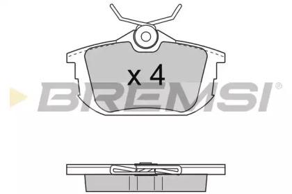 Bremsi BP2742 Brake pads Bremsi BP2742 Brake pads
