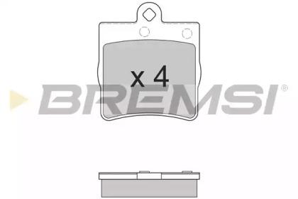 Bremsi BP2861 Brake pads Bremsi BP2861 Brake pads