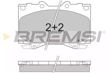 Bremsi BP2898 Brake pads Bremsi BP2898 Brake pads