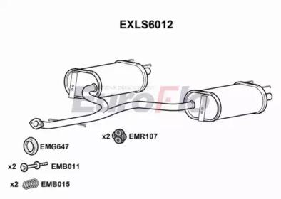 Euroflo EXLS6012 Schalldaempfer Euroflo EXLS6012 Schalldaempfer