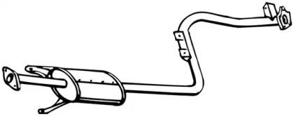 Walker 15689 Muffler assy front