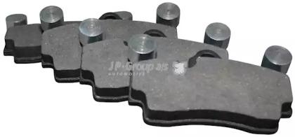 Jp Group 1163706910 Brake pads
