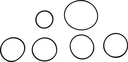 Victor Reinz 11-42136-01 Gasket graphite Victor Reinz 11-42136-01 Gasket graphite