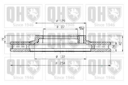Quinton Hazell BDC5167 Диск тормозной Quinton Hazell BDC5167 Диск тормозной