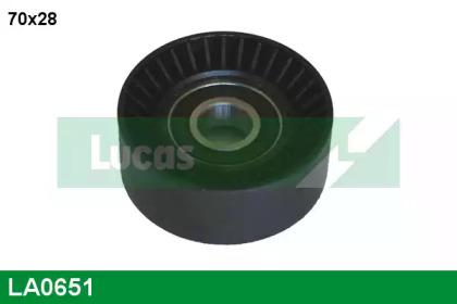 Lucas Engine Drive LA0651 Ролик натажной ремня поликлинового Lucas Engine Drive LA0651 Ролик натажной ремня поликлинового