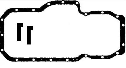 Payen HC346 Gasket oil pan Payen HC346 Gasket oil pan