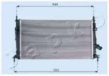 Japko RDA053081 Радіатор Japko RDA053081 Радіатор