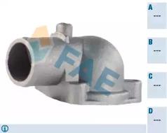 FAE 54327 Pipe assy radiator plastic FAE 54327 Pipe assy radiator plastic