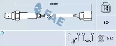 FAE 77289 Oxygen sensor