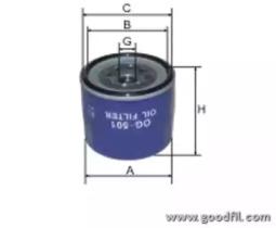 Goodwill OG 501 Фільтр масляний